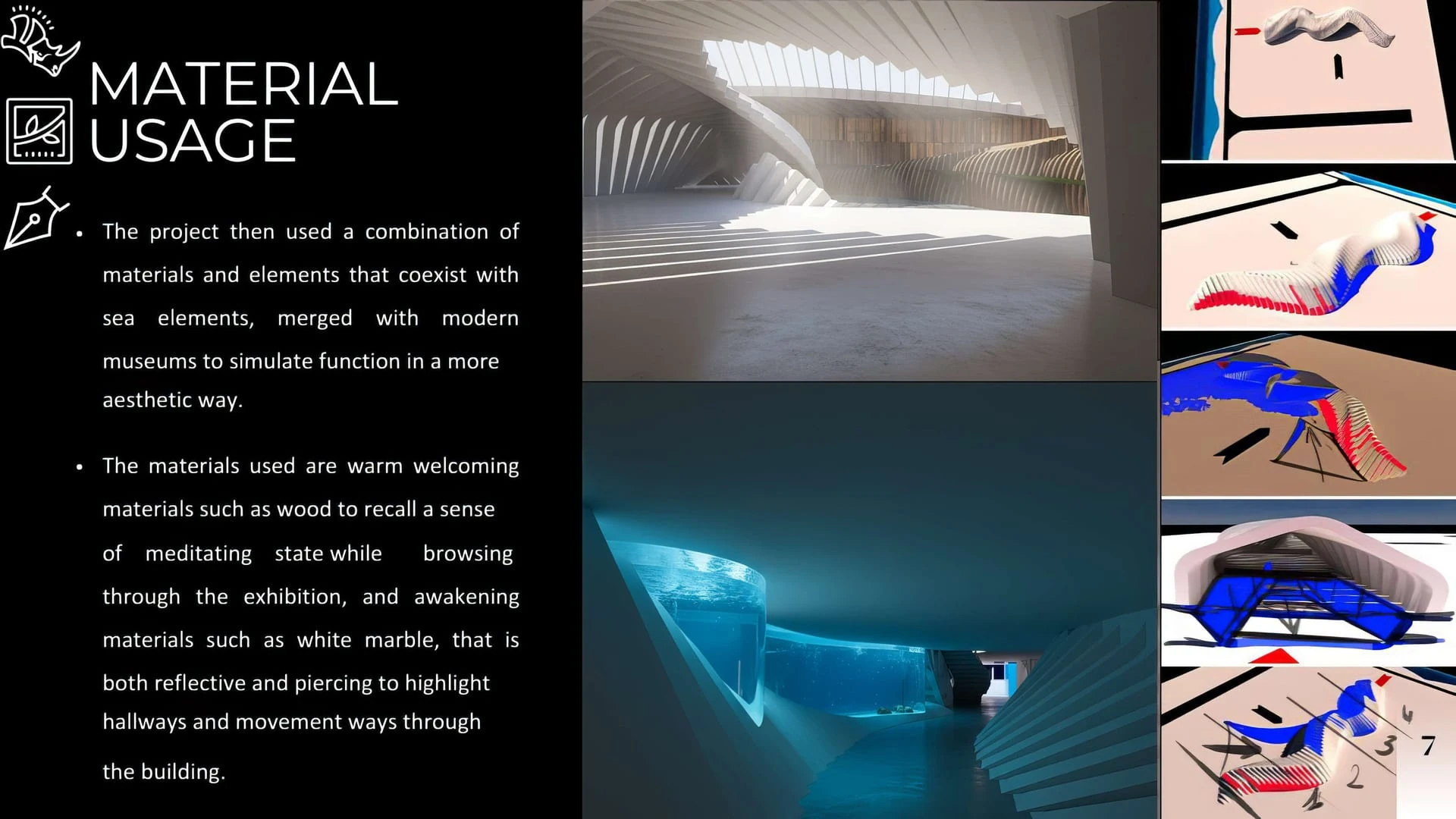 Erzulie — Material Usage