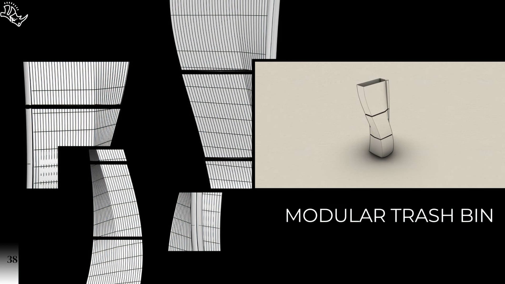 Furniture Design — Modular Trash Bin Design