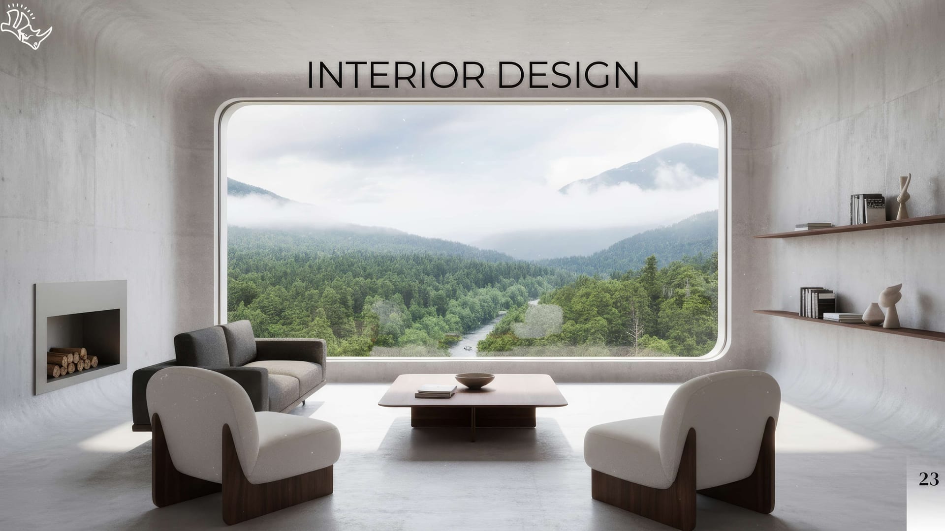 Interior Design — Living Room View