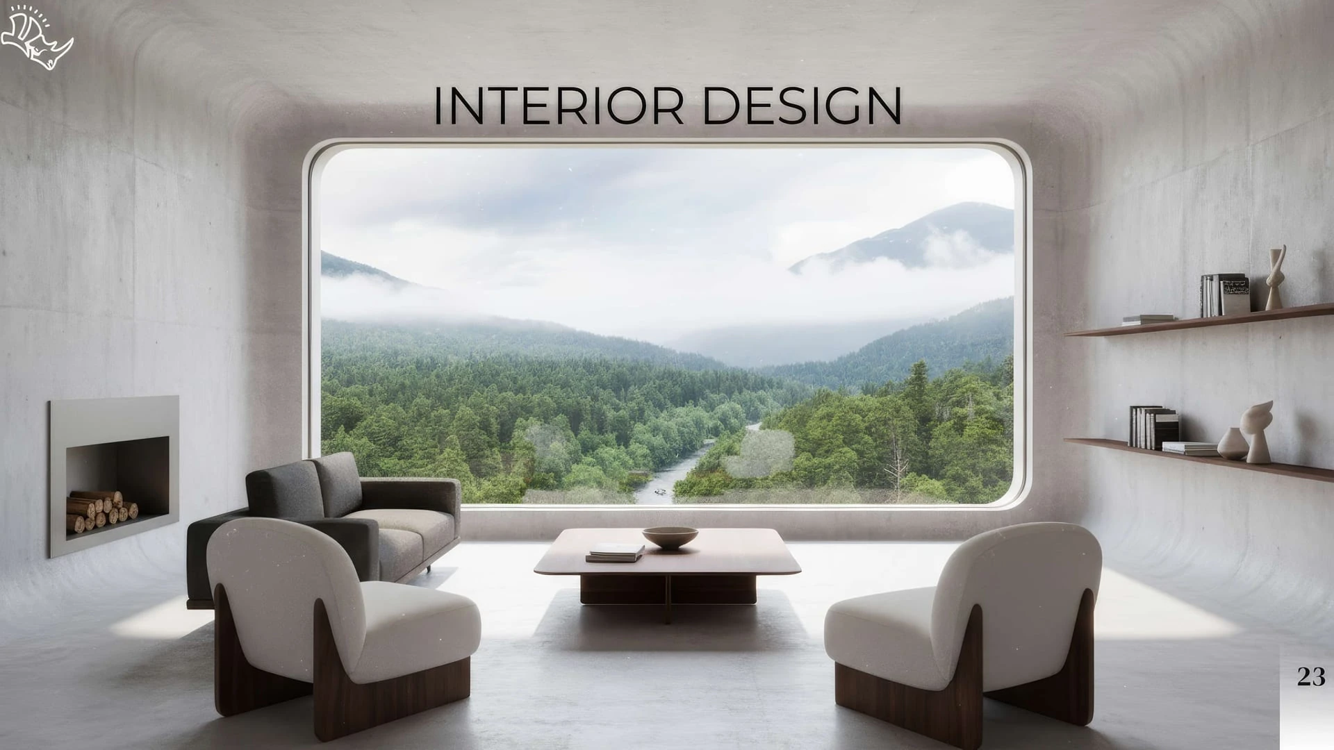 Interior Design — Living Room View