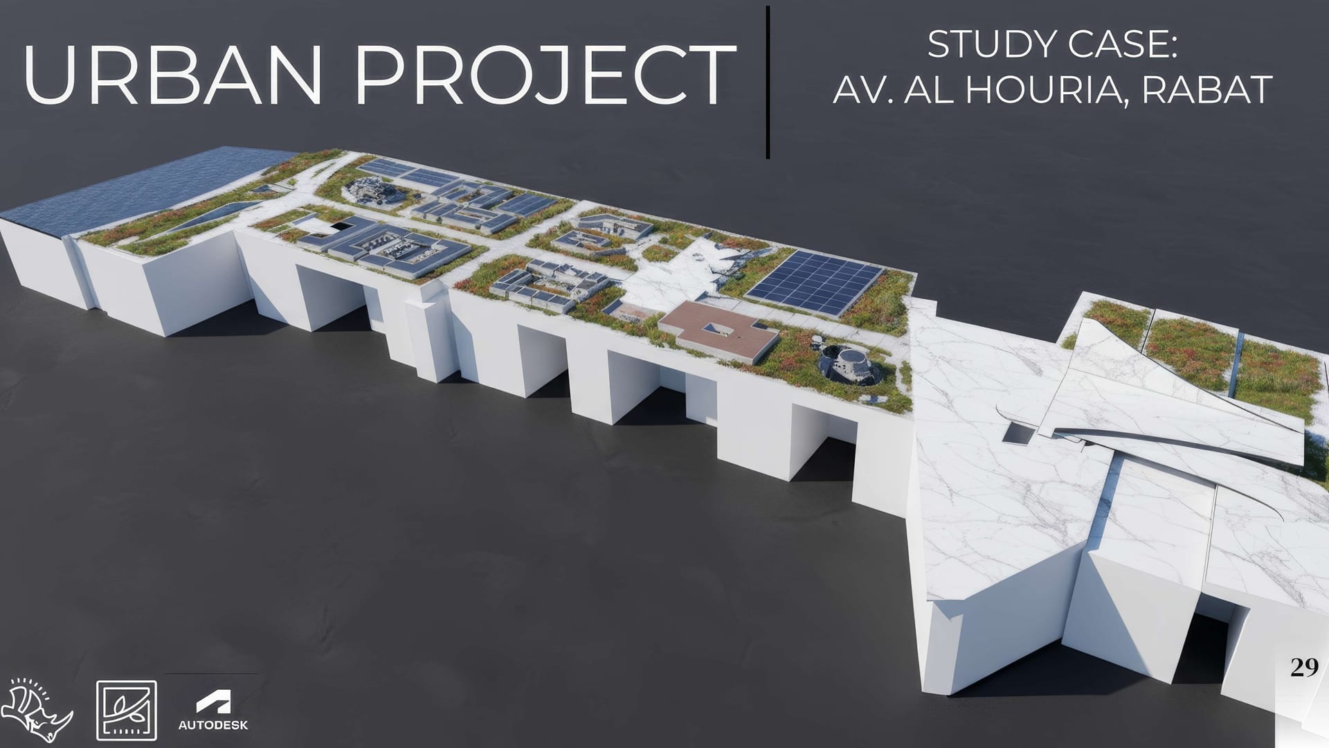 Urban Projects — Urban Project: Av. Al Houria, Rabat