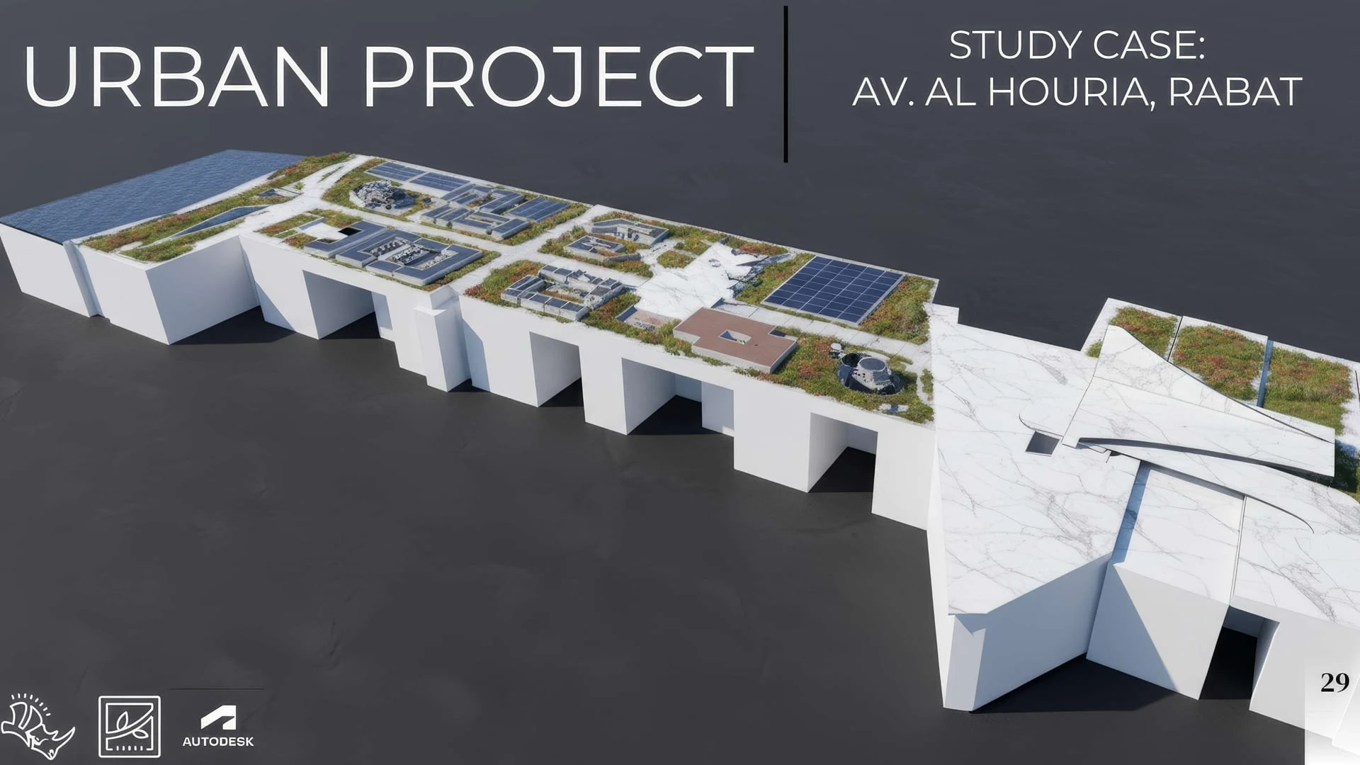 Urban Projects — Urban Project: Av. Al Houria, Rabat