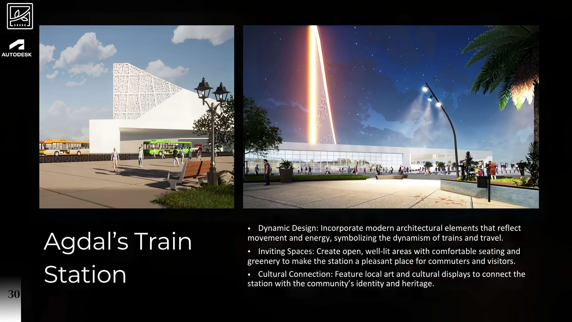 Urban Projects — Agdal's Train Station Design